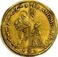 Italy 15 Zecchino Christ in Beaded Ellipse. Francesco Molin ND A choice VF example realized approximately $26,000 in a January 2010 Stack's auction. KM# 216 FRANC MOLINO S M VENETVS DVX coin obverse