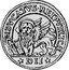 Italy 2 Ducati Lion of St. Mark. Leonardo Donato ND KM# 29 DVCATVS REIPVBLICÆ DII coin reverse