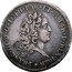 Italy 2 Paoli (16 Crazie) Francesco III 1738 C# 5 FRANC III D G LOTH BAR ET M ETR D REX HIER coin obverse