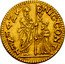 Italy 2 Zecchino Christ in Beaded Ellipse. Nicolo Contarini ND An XF example realized approximately $52,000 in a November 2007 Numismatica Ars Classica auction. KM# 168 NIC CONT S M VENET DVX coin obverse