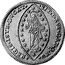 Italy 25 Zecchino Christ in Beaded Ellipse. Alvise Mocenigo III ND KM# 522 SIT T XPE DAT Q TV REGIS ISTE DVCAT coin reverse