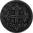 Italy 3 Quattrino (Soldo) Francesco III. Patriarch's Cross 1710 C# 1 17 10 coin reverse