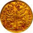 Italy 4 Zecchino Christ in Beaded Ellipse. Alvise Mocenigo III ND KM# 519 ALOYS MOCENI S M VENET DVX coin obverse