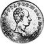 Italy 5 Paoli (1/2 Francescone) Ferdinando III 1820 C# 58 FERD III D G P I A P R H ET B A A M D ETR coin obverse