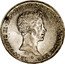 Italy 5 Paoli (1/2 Francescone) Leopold II. Tuscany 1828 C# 73 LEOPOLDVS II D G P I A P R H ET B A A MAGN DVX ETR P C coin obverse