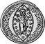 Italy 5 Zecchino Christ in Beaded Ellipse. Antonio Priuli ND KM# 107 IST TXPE DAT Q T REGIS ISTE DVC coin reverse