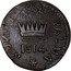 Italy 50 Centesimi Napoleon I 1814 Presentation pieces struck in a collar exhibit a raised rim and carry a premium C# 2 MONTA. DASSE. PALMA 1814 coin reverse
