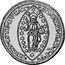 Italy 50 Zecchino Christ in Beaded Ellipse. Alvise Mocenigo III ND KM# 523 SIT T XPE DAT Q TV REGIS ISTE DVCAT coin reverse