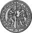 Italy Ducato Mozzo (120 Soldi) Lion of St. Mark. Marino Grimani ND NT KM# 2 PROTEGENOS MARIN GRIM N T coin obverse