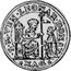Italy Ducato Christ With Orb. Leonardo Donato ND KM# 27 S M VEN LEONAR DONAT coin obverse