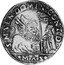 Italy Ducatone Domenico Contarini 1659 MAS KM# 307 S M VEN DOMIN CONT D M A S coin obverse