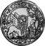 Italy Ducatone St. Justina. Alvise Pisani 1735 ZF KM# 556 S M V ALOYSIVS PISANI D coin obverse