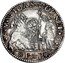 Italy Ducatone Giovanni Corner II ND FAP KM# 476 S M V IOAN CORNEL D F A P coin obverse