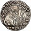 Italy Ducatone Nicolo Sagredo ND GD KM# 339 S M V NICO SAGREDO X G D coin obverse