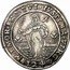 Italy Ducatone Nicolo Sagredo ND GD KM# 339 MEMOR ERO TVI IVSTINA VIRG 124 coin reverse