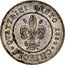 Italy Fiorino Leopoldo II 1859 C# 79 QUATRINI CENTO FIORINO 1859 coin reverse