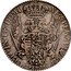 Italy Francescone Tuscany 1747 C# 8 IN TE DOMI NE SPERAVI PISIS 1747 coin reverse