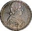 Italy Francescone Pietro Leopoldo 1786 C# 24.4 R H ET B A A M D ETR P LEOPOLDVS D G P coin obverse