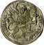 Italy Leone Silvestro Valier 1694 FT KM# 429 FIDES ET VICTORIA coin reverse