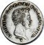 Italy Paolo Leopold II 1831 C# 70 LEOP II D G P R H ET B A A M D ETR coin obverse