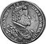 Italy Piastre Ferdinando II 1601 DAV# 4185 FER D INANDVS MED MAG DVX ETRVRIA IIII coin obverse