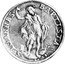 Italy Piastre Ferdinando II 1623/1623 DAV# 4198 S IOANNES BAPTISTA coin reverse
