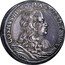 Italy Piastre Cosimo III 1680 DAV# 4211 COSMVS III D G MAG DVX ETRVR VI 1680 coin obverse