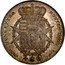 Italy 4 Fiorini Leopold II 1839 C# 75a SVSCEPTOR NOSTER DEVS PISIS 1839 coin reverse