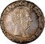 Italy 4 Fiorini Leopold II 1846 C# 75b LEOPOLDVS II D G P I A P R H ET B A A MAGN DVX ETR NIDERÖST coin obverse