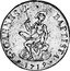 Italy Ruspone Cosimo III 1719 FR# 325 S IOANNES BAPTISTA 1719 coin reverse