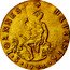 Italy Ruspone Francesco I 1744 C# 11 S IOANNES BAPTISTA 1744 coin reverse