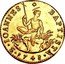 Italy Ruspone Francesco I. Tuscany 1748 C# 11a S I O A N N E S B A P T I S T A 1748 coin reverse