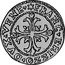Italy Scudo D'oro Foliated Cross. Francesco Erizzo ND KM# 183 FRANC ERIZZO DVX VENE coin obverse