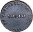 Italy Soldo Ferdinando III 1822 C# 54 UN VENTESIMO DI LIRA SOLDO 1822 coin reverse