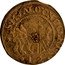 Italy Soldo Alvise Mocenigo II ND KM# 443 S M V ALOY MOC 12 coin obverse