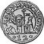 Italy Soldo Marco Foscarini ND KM# 627 S M V M FOSCARENVS 12 coin obverse