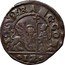Italy Soldo Francesco Contarini ND KM# 118 S M V FRANC CONT 12 coin obverse