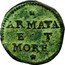 Italy Soldo Armata and Morea ND KM# 1 ARMATA E T MOREA coin reverse
