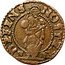 Italy Soldo Francesco Erizzo ND KM# 174 DEFENS NOSTER coin reverse