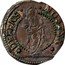 Italy Soldo Christ Holding Book ND KM# 732 DEFENS NOSTER. coin reverse