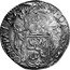 Italy Tallero ND KM# 27 Tassarolo/ Countship Standard Coinage MO ARG PRO CON FOE BELG HOL coin obverse