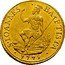 Italy Zecchino Pietro Leopoldo 1779 C# 27 S IOANNES BA PTISTA 1779 coin reverse