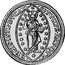 Italy Zecchino D'Argento Christ With Orb. Antonio Priuli ND GR KM# 99 SIT T XPE DAT Q TV REGIS ISTE DVCAT coin reverse