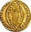 Italy Zecchino Christ in Beaded Ellipse. Francesco Contarini ND An example in VF realized approximately $95,000 in a November 2007 Numismatica Ars Classica auction. KM# 130 SIT T(IBI) XPE DAT Q TV REGIS ISTE DVCAT coin reverse