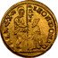 Italy Zecchino Christ in Beaded Ellipse. Leonardo Donato ND KM# 32 LEON DONAT S M VENET DVX coin obverse