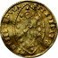 Italy Zecchino Christ in Beaded Ellipse. Domenico Contarini ND KM# 313.3 SIT T XPE DAT Q TV REGIS ISTE DVCA coin reverse