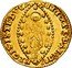 Italy Zecchino Christ in Beaded Ellipse. Carlo Ruzzini ND KM# 538 SIT T XPE DAT Q TV REGIST ISTE DVCA coin reverse