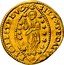 Italy Zecchino Christ in Beaded Ellipse. Carlo Contarini ND KM# 238 SIT T XPE DAT Q TV REGISISTE DVC(A)(T) coin reverse