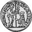 Italy 1/2 Zecchino Paolo Renier ND KM# 713 PAVL. RAINE. S. M. VENET. coin obverse