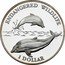 Niue 1 Dollar (Dolphins) ENDANGERED WILDLIFE 1 DOLLAR coin reverse